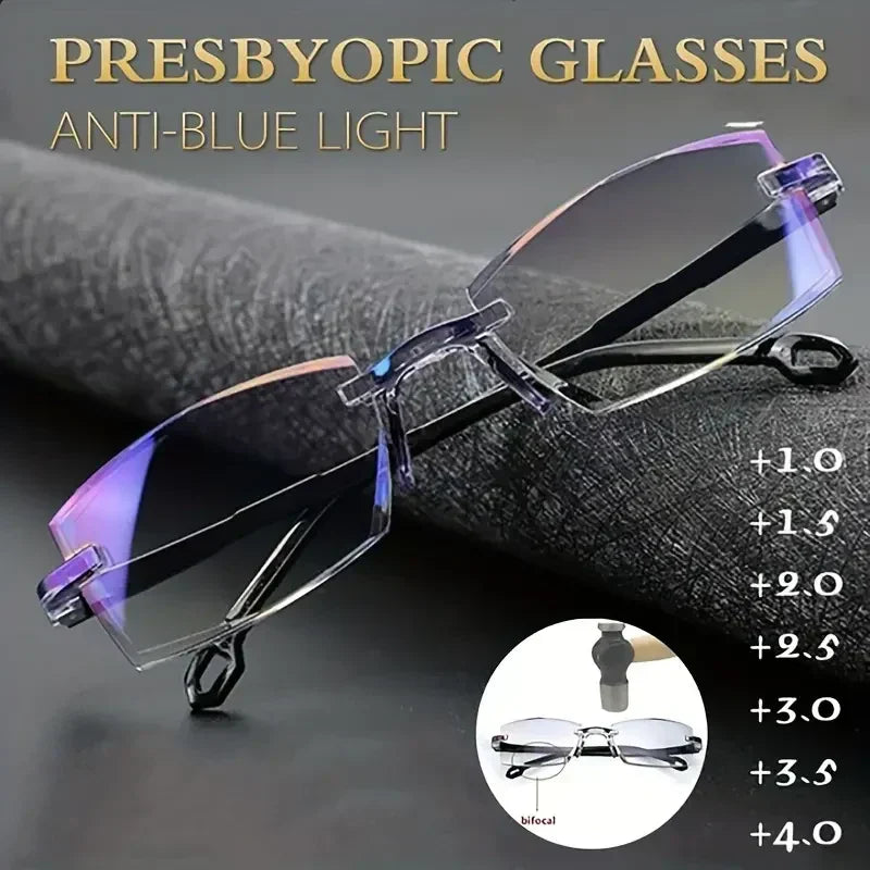 Ultra-Light Rimless Reading Glasses | Buy 1 Get 1 FREE | COD Available | Free Shipping