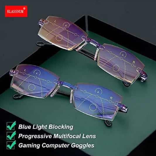 Ultra-Light Rimless Reading Glasses | Buy 1 Get 1 FREE | COD Available | Free Shipping
