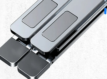 8-in-1 Laptop Docking Station Stand – More Ports, Less Clutter