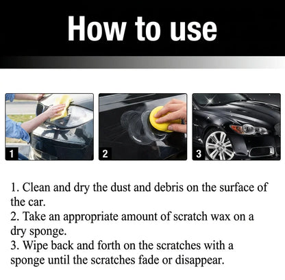 Premium Car Scratch Repair Wax – Buy 1 Get 1 Free