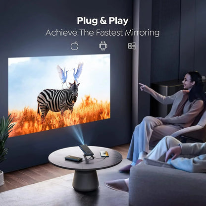 DocoMOi T1 Portable Projector | Small in Size, Big on Entertainment