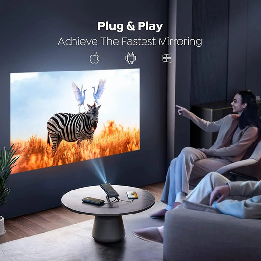 DocoMOi T1 Portable Projector | Small in Size, Big on Entertainment